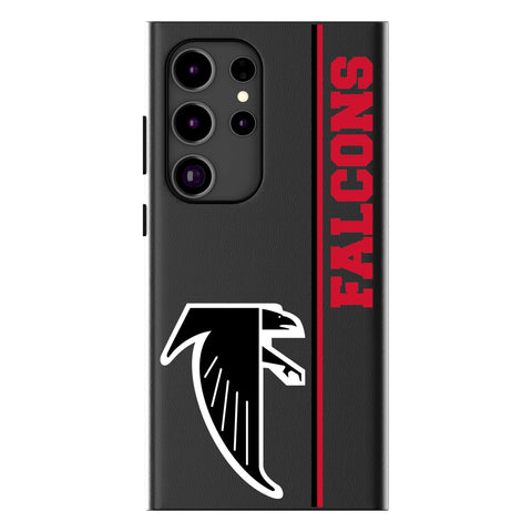 Atlanta Falcons Classic Sidebar MagSafe Compatible Phone Case for Samsung Galaxy