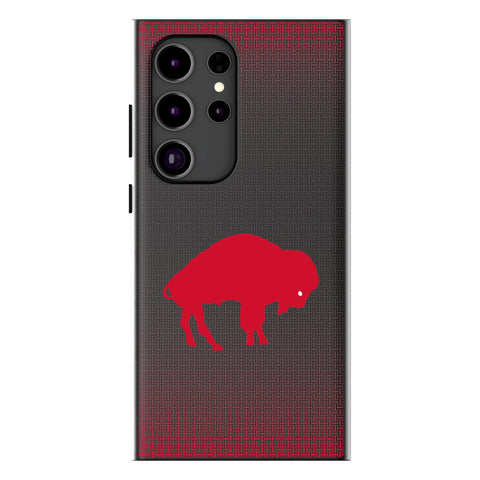 Buffalo Bills Historic Collection Linen MagSafe Compatible Phone Case for Samsung Galaxy