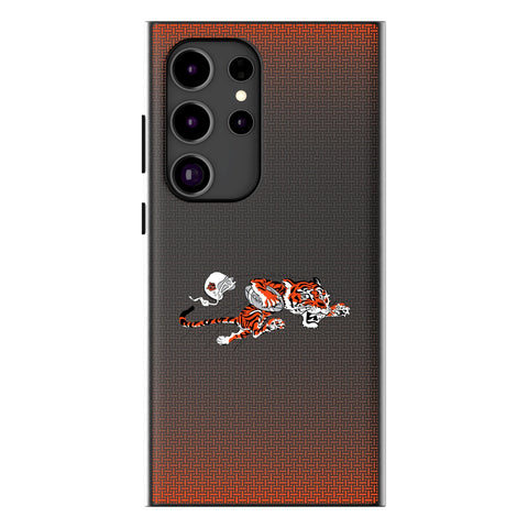Cincinnati Bengals Historic Collection Linen MagSafe Compatible Phone Case for Samsung Galaxy