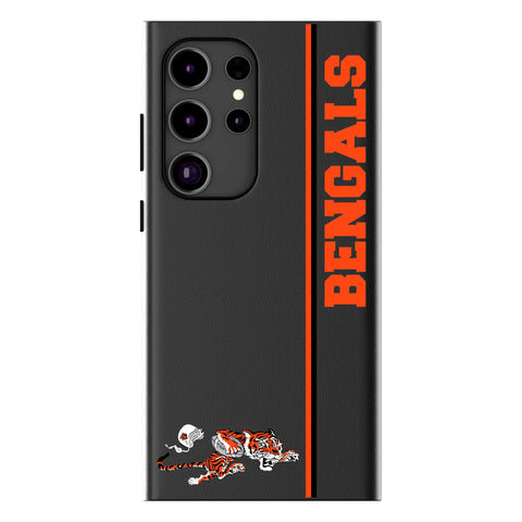 Cincinnati Bengals Historic Collection Sidebar MagSafe Compatible Phone Case for Samsung Galaxy
