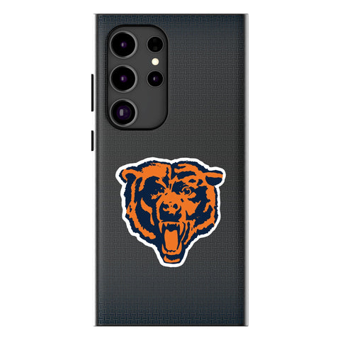 Chicago Bears 1946 Historic Collection Linen MagSafe Compatible Phone Case for Samsung Galaxy