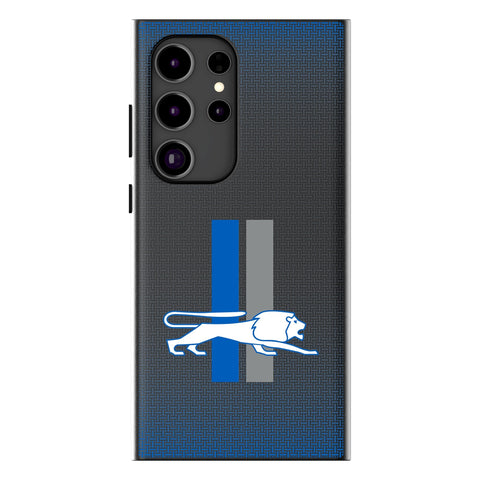 Detroit Lions Retro Linen MagSafe Compatible Phone Case for Samsung Galaxy