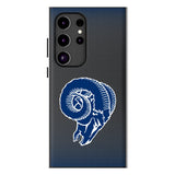 Los Angeles Rams Historic Collection Linen MagSafe Compatible Phone Case for Samsung Galaxy