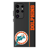 Miami Dolphins 1966-1973 Historic Collection Sidebar MagSafe Compatible Phone Case for Samsung Galaxy