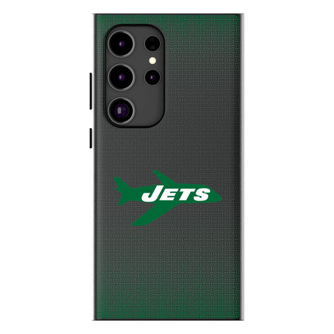New York Jets 1963 Historic Collection Linen MagSafe Compatible Phone Case for Samsung Galaxy