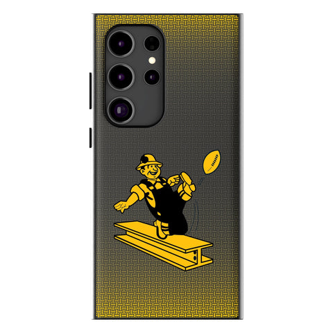 Pittsburgh Steelers 1961 Historic Collection Linen MagSafe Compatible Phone Case for Samsung Galaxy