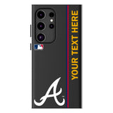Atlanta Braves Personalized Sidebard MagSafe Compatible Phone Case for Samsung Galaxy