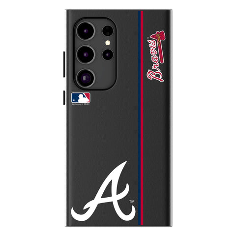 Atlanta Braves Sidebar MagSafe Compatible Phone Case for Samsung Galaxy