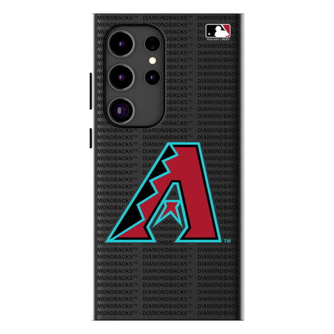 Arizona Diamondbacks Text Backdrop MagSafe Compatible Phone Case for Samsung Galaxy