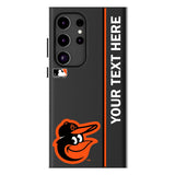 Baltimore Orioles Personalized Sidebard MagSafe Compatible Phone Case for Samsung Galaxy