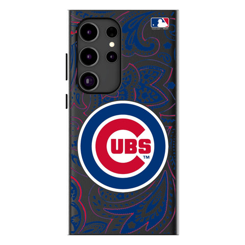 Chicago Cubs Paisley MagSafe Compatible Phone Case-0