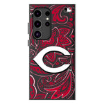 Cincinnati Reds Paisley Magnetic Phone Case-1