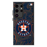 Houston Astros Paisley MagSafe Compatible Phone Case for Samsung Galaxy