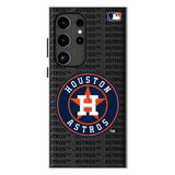 Houston Astros Text Backdrop MagSafe Compatible Phone Case for Samsung Galaxy
