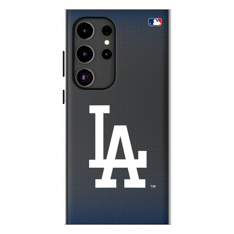 LA Dodgers Linen MagSafe Compatible Phone Case for Samsung Galaxy