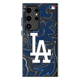 LA Dodgers Paisley Magnetic Phone Case-1