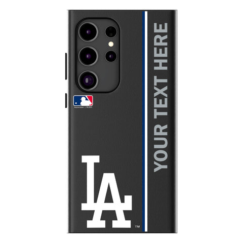 LA Dodgers Personalized Sidebard MagSafe Compatible Phone Case for Samsung Galaxy