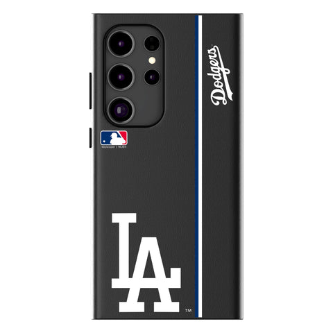 LA Dodgers Sidebar MagSafe Compatible Phone Case for Samsung Galaxy