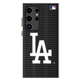 LA Dodgers Text Backdrop MagSafe Compatible Phone Case for Samsung Galaxy