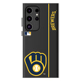 Milwaukee Brewers Sidebar MagSafe Compatible Phone Case for Samsung Galaxy