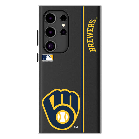 Milwaukee Brewers Sidebar MagSafe Compatible Phone Case for Samsung Galaxy