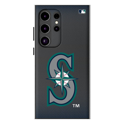 Seattle Mariners Linen MagSafe Compatible Phone Case for Samsung Galaxy