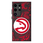 Atlanta Hawks Paisley Magnetic Phone Case-1