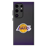 Los Angeles Lakers Linen MagSafe Compatible Phone Case for Samsung Galaxy