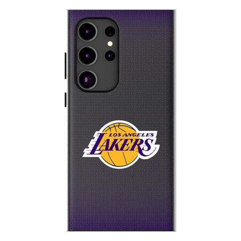 Los Angeles Lakers Linen MagSafe Compatible Phone Case-0