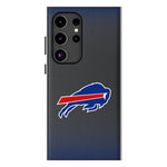 Buffalo Bills Linen MagSafe Compatible Phone Case for Samsung Galaxy