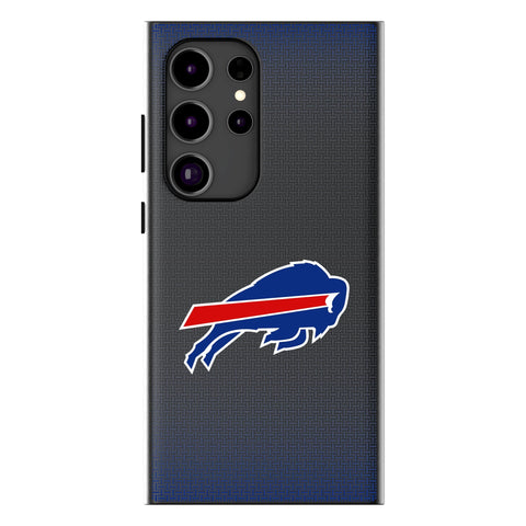 Buffalo Bills Linen MagSafe Compatible Phone Case for Samsung Galaxy