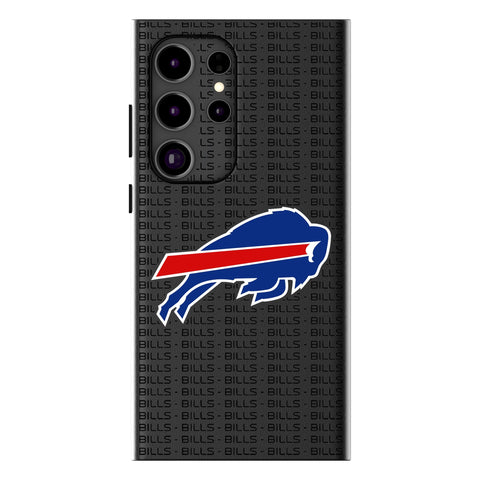 Buffalo Bills Text Backdrop MagSafe Compatible Phone Case for Samsung Galaxy