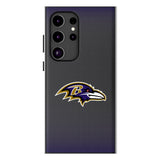 Baltimore Ravens Linen MagSafe Compatible Phone Case for Samsung Galaxy