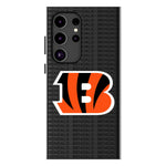 Cincinnati Bengals Text Backdrop MagSafe Compatible Phone Case for Samsung Galaxy