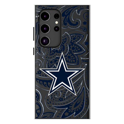 Dallas Cowboys Paisley MagSafe Compatible Phone Case for Samsung Galaxy