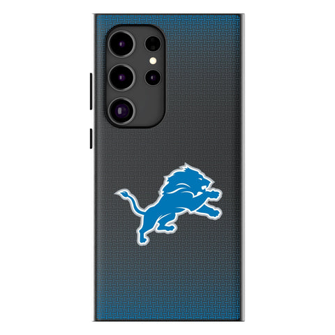 Detroit Lions Linen MagSafe Compatible Phone Case for Samsung Galaxy