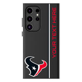 Houston Texans Personalized Sidebard MagSafe Compatible Phone Case for Samsung Galaxy
