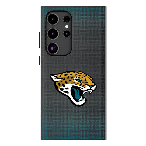Jacksonville Jaguars Linen MagSafe Compatible Phone Case for Samsung Galaxy