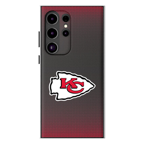 Kansas City Chiefs Linen MagSafe Compatible Phone Case for Samsung Galaxy