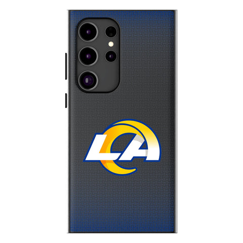 Los Angeles Rams Linen MagSafe Compatible Phone Case for Samsung Galaxy