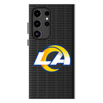 Los Angeles Rams Text Backdrop MagSafe Compatible Phone Case-0