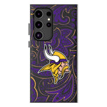 Minnesota Vikings Paisley Magnetic Phone Case-1