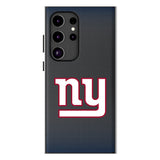 New York Giants Linen MagSafe Compatible Phone Case for Samsung Galaxy