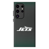 New York Jets Linen MagSafe Compatible Phone Case for Samsung Galaxy