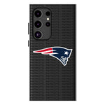 New England Patriots Text Backdrop MagSafe Compatible Phone Case for Samsung Galaxy