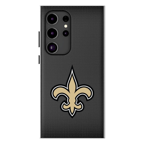 New Orleans Saints Linen MagSafe Compatible Phone Case for Samsung Galaxy