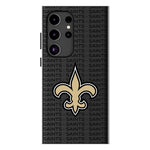 New Orleans Saints Text Backdrop MagSafe Compatible Phone Case for Samsung Galaxy