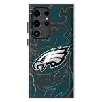 Philadelphia Eagles Paisley MagSafe Compatible Phone Case for Samsung Galaxy