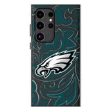 Philadelphia Eagles Paisley MagSafe Compatible Phone Case for Samsung Galaxy
