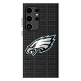 Philadelphia Eagles Text Backdrop MagSafe Compatible Phone Case for Samsung Galaxy